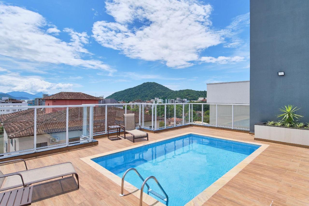 500 Metros Da Orla Itagua Em Ubatuba - Varanda Gourmet/ Wi-Fi Exterior foto